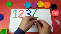 Learn To Count with PLAY-DOH Numbers! 1 to 20! Counting New Special Edition Mini Cans Open