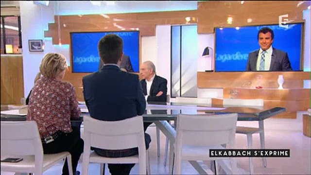 Jean-Pierre Elkabbach règle ses comptes avec Denis Olivennes dans C à vous - Regardez