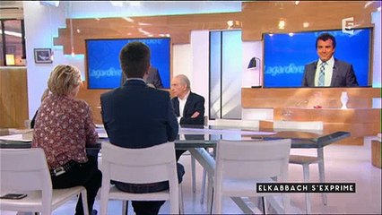 Jean-Pierre Elkabbach règle ses comptes avec Denis Olivennes dans "C à vous" - Regardez