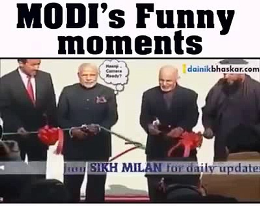 modi funny momonts