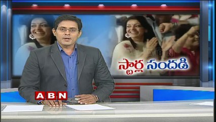 Kajal Aggarwal Dancing at Isha Yoga Shivratri Function at Coimbatore