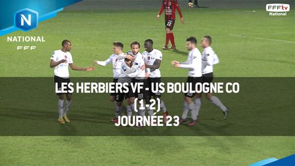 J23 - Les Herbiers VF - US Boulogne CO (1-2), le résumé