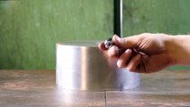 Crushing Adamantium with Hydraulic Press