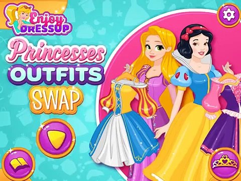 ANNA FROZEN ELSA FROZEN RAPUNZEL INTERCAMBIO DE VESTIDOS PRINCESAS DE DISNEY TRAJES DE INTERCAMBIO