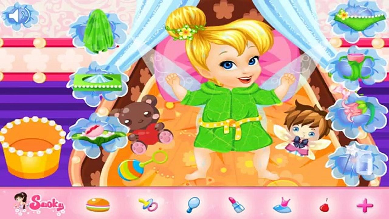 Cuento De Hadas Bebé Tinkerbell Cuidado Juego De Vestir De Pañales De Juegos