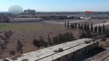 Kontrol Altına Alınan El Bab'ın Havadan Görüntüleri
