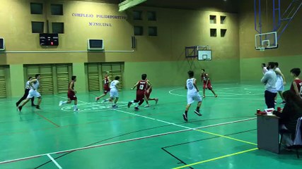 MOMENTOS DEL PARTIDO CADETES  CONTRA ARCOS. 24-2-2017