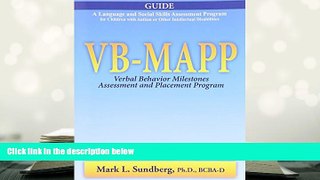 FREE [PDF]  VB-MAPP: Verbal Behavior Milestones Assessment and Placement Program, Full Set