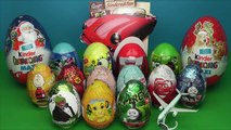 80 Surprise eggs, masha y el Oso Kinder Surprise Mickey Mouse de Disney Pixar Cars 2