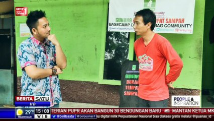 People and Inspiration: Relawan Bersih-bersih Gunung #1