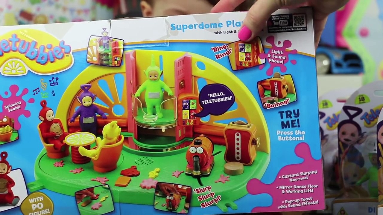 EXCLUSIVE Brand New Teletubbies Toys 2016 out today!! Superdome Playset & Figure review