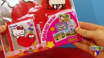 SHOPKINS Sticker Album Starter Pack Opening Unboxing Review Petkins Cheeky Cherries