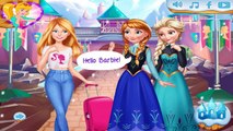 Barbies Trip to Arendelle - Disney Frozen Princess Elsa Anna and Barbie Game for Kids