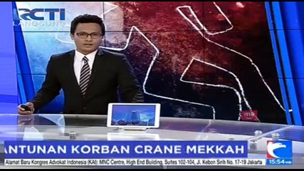 Santunan Korban Crane di Mekkah