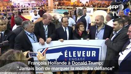 Hollande à Trump: «Jamais bon de marquer la moindre défiance»