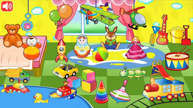 Toys Names With Sounds In English For Kids To Learn Easy Children Toddlers Preschool