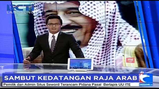 Persiapan Menyambut Kedatangan Raja Salman