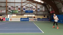 Les championnes en herbe sont à l'Open de tennis super 12