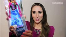 Frozen Película de los nuevos Juguetes de la Princesa de Disney Anna Muñeca de Unboxing y Reseña Completa