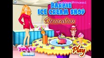 barbie ice cream shop games