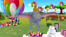 Color Elephant Finger Family Songs | Baa Baa Black Sheep, If You Are Happy & Popular Nurse