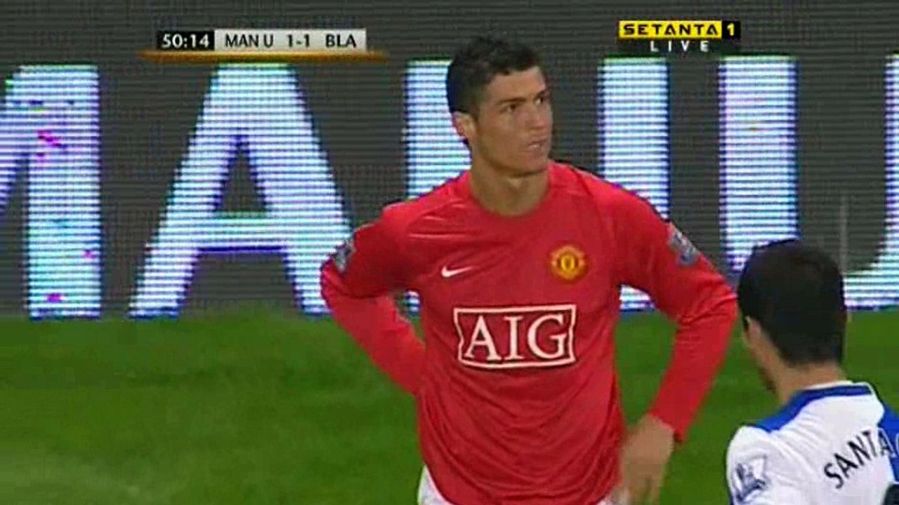 Cristiano Ronaldo Vs Blackburn Rovers Home (21/02/2009)