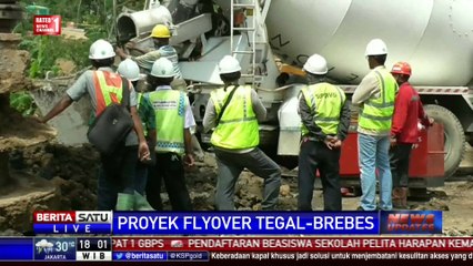 Pembangunan Flyover Tegal Dikebut Agar Bisa Dilalui Saat Lebaran