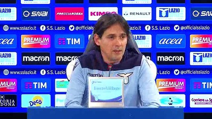 CONFERENZA INZAGHI - SS LAZIO - 25 FEBBRAIO 2017