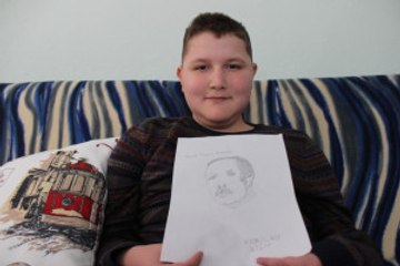 Resmini Çizdiği Cumhurbaşkanı Erdoğan Ile Tanışmak Istiyor