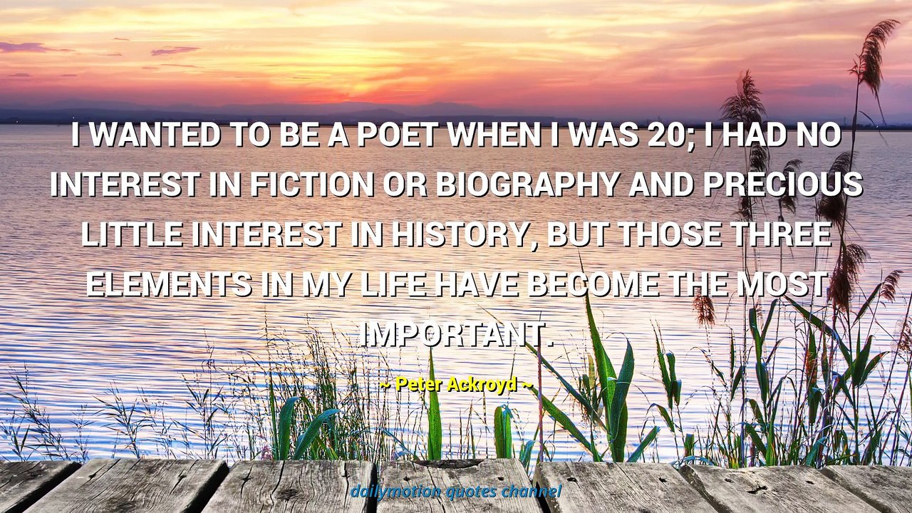 Peter Ackroyd Quotes #2