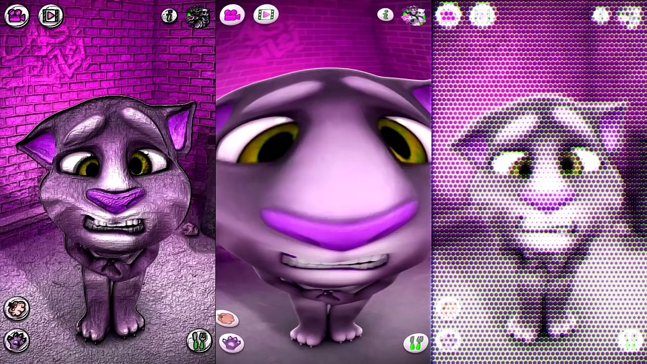 Talking Tom and Friends Color Reaction Collection Funny Videos 2016 HD 1 hour