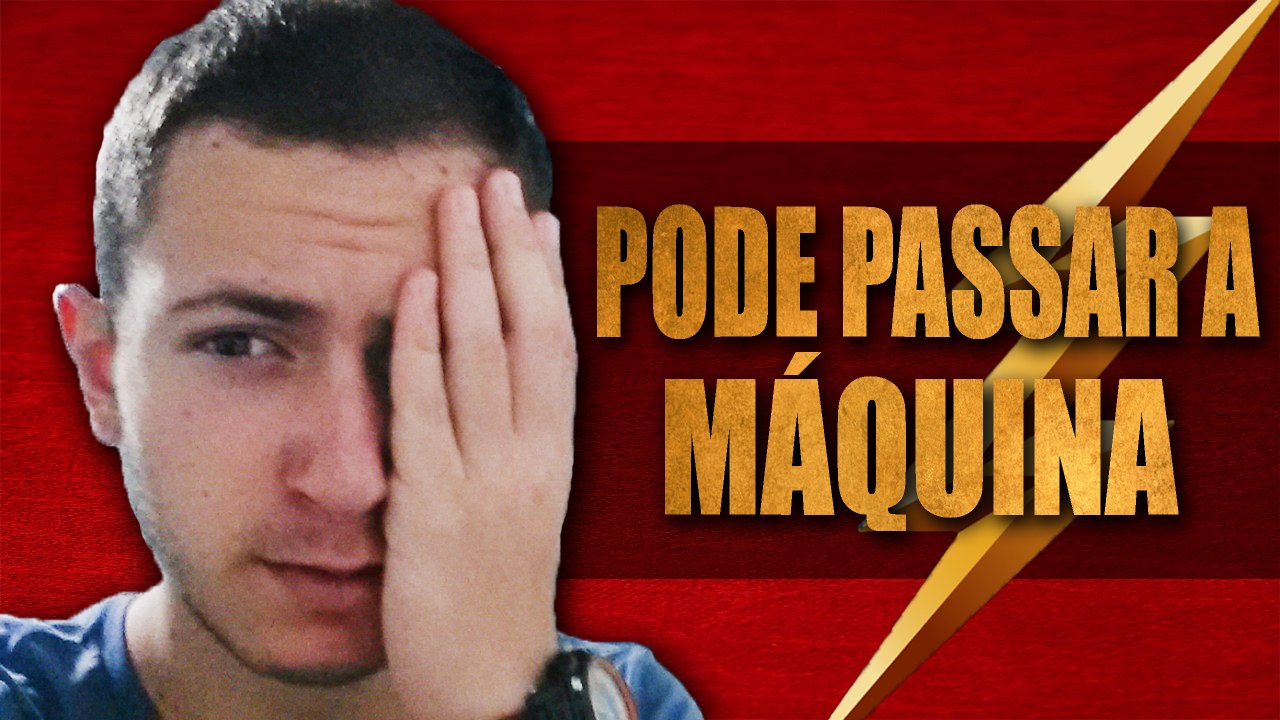 PODE PASSAR A MÁQUINA ✂️