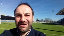 SUA / Narbonne : le debriefing-selfie de Baptiste Gay (Le Petit Bleu)