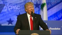 Trump addresses supporters at CPAC, attacks media