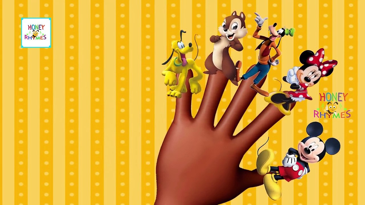 Infant Mickey Mouse Finger Family Songs - Daddy Finger Family Nursery Rhymes - Panda Kids