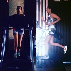 Sonakshi sinha sexy workout jim