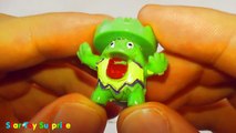 Lollipop Smiley Play Doh Surprise Eggs Toys Masha Paw Patrol Marshall Pokemon go Talking A