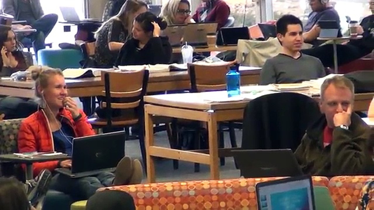 Prank - Squeaky Shoes in the Library