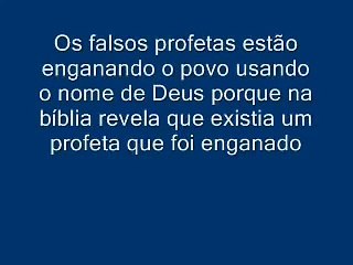 Como os falsos profeta engana o povo