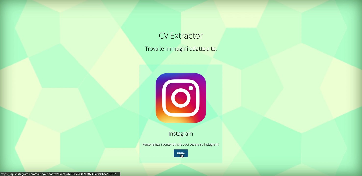 CV Extractor example