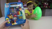 Coloring Easter Eggs with Paw Patrol Stickers Easter Toys Ryan ToysReview