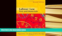 PDF [DOWNLOAD] Labour Law: Text and Materials (Second Edition) BOOK ONLINE