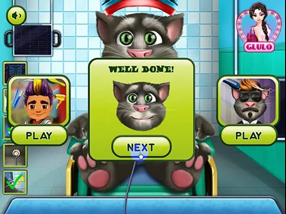 Talking Tom Tooth Surgery Game - Doctor games for kids