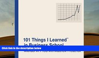 Popular Book  101 Things I Learned in Business School  For Trial