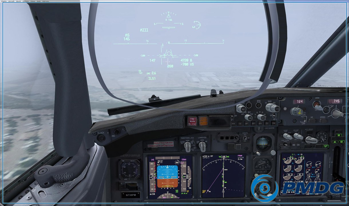 HUD Boeing 737-800 PMDG