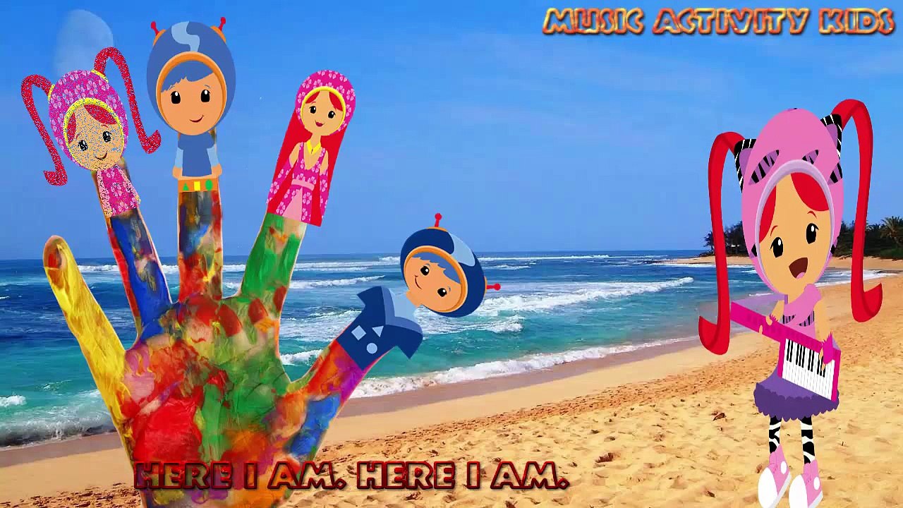 Animated Surprise Eggs with Team Umizoomi - Finger Family SONG - Nursery Rhyme