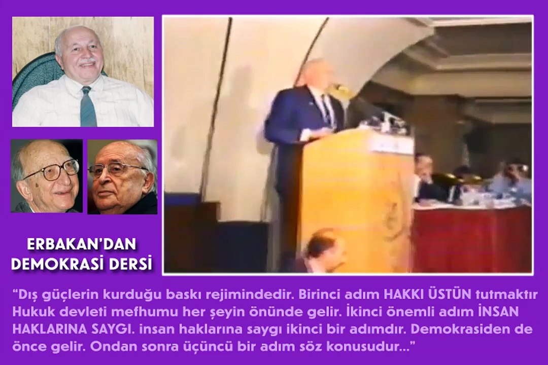 demokrasi kurultayı erbakan 1989