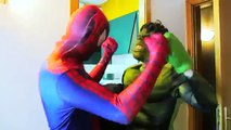 Spidergirl Pranked by Gorilla Spiderman | Spider Frozen Elsa & Joker Toilet, Jack Frost, M