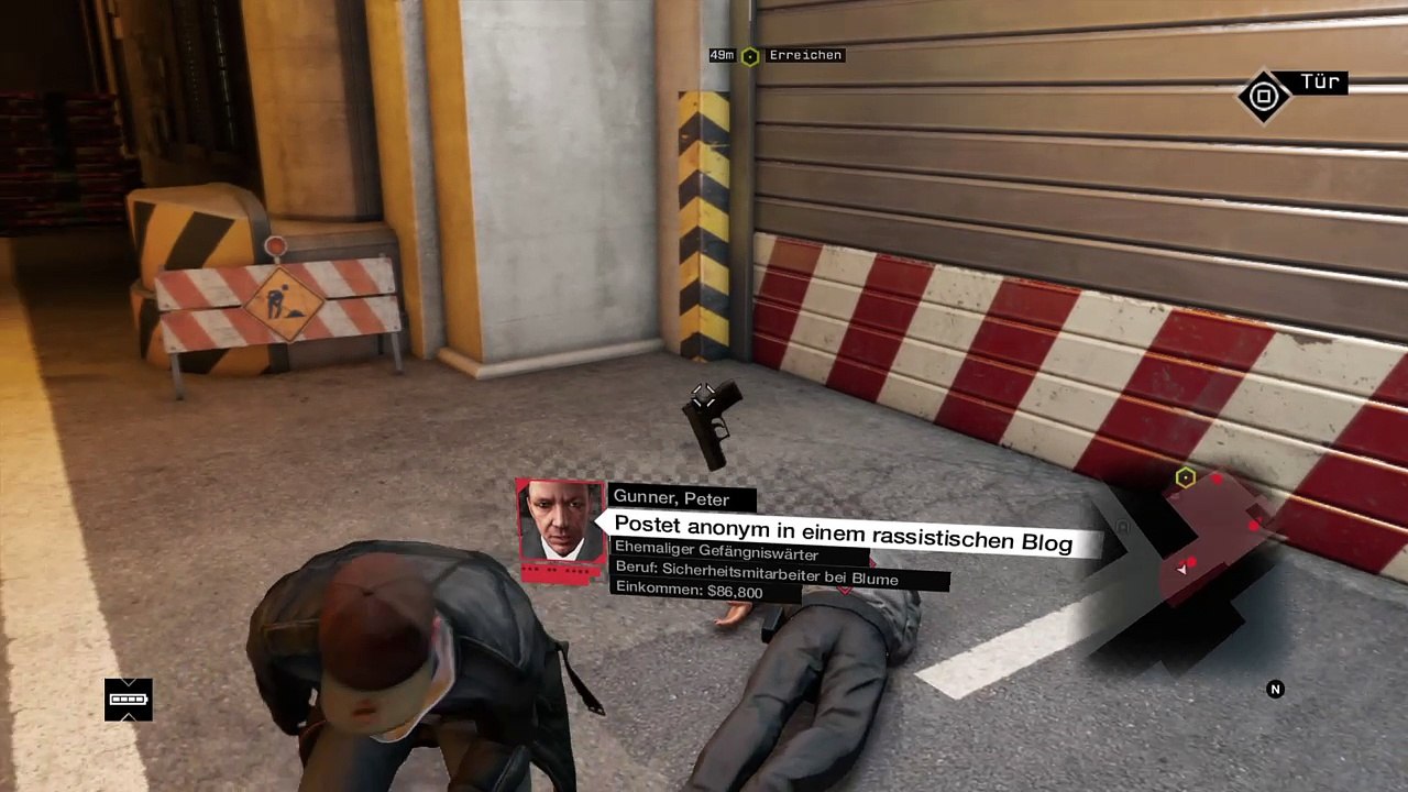 WATCH_DOGS™ Floating Weapon