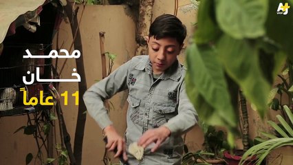 ‫طفل باكستاني يخرج عينيه من مكانهما‬